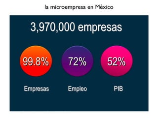 la microempresa en México
 