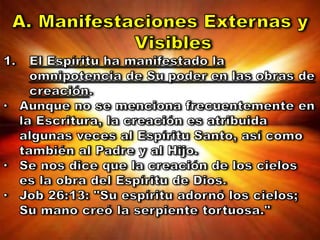 El Poder del Espíritu Santo