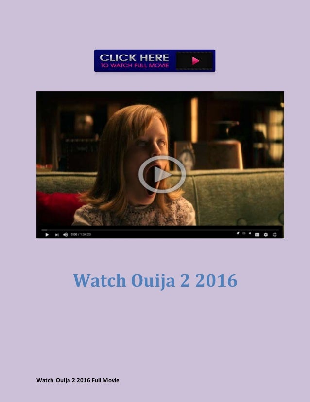 Ouija 2 Online Stream