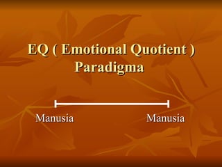 Esq Model Esq Training | PPT