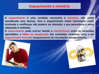 Esquecimento e memoria | PPT