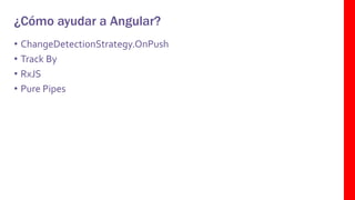 Reactividad en Angular, React y VueJS