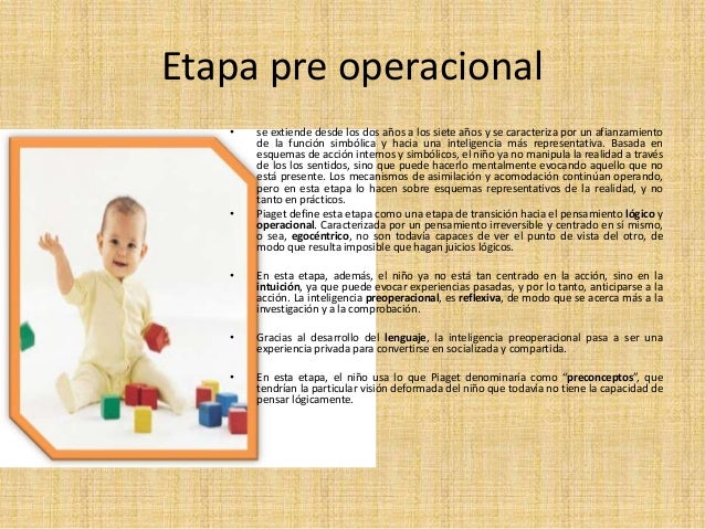 etapa preoperacional