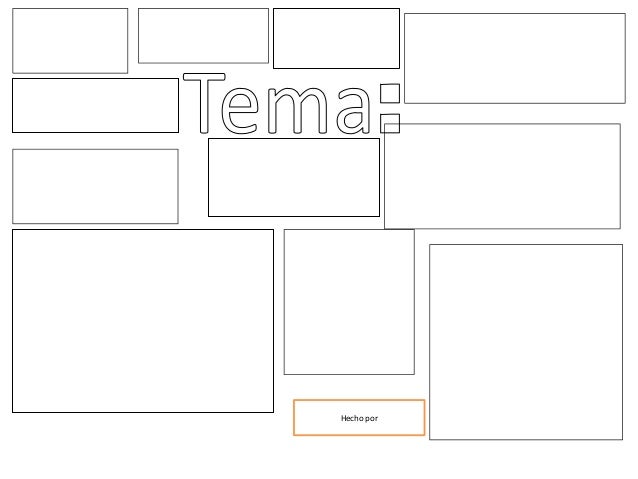 Esquema cajas en blanco