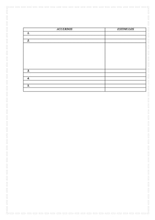 ACUERDOS ESTÍMULOS
1.
2.
3.
4.
5.
 