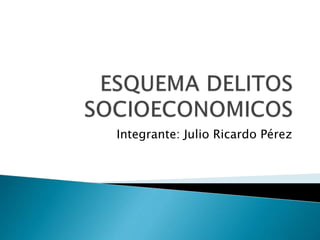 Integrante: Julio Ricardo Pérez
 