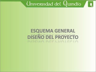ESQUEMA GENERAL DISEÑO DEL PROYECTO,[object Object]