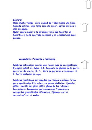 Esquema lengua tema 3