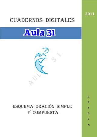 cuadernos DIGITALES
Esquema oración simple
Y compuesta
2011
L
E
N
G
U
A
 