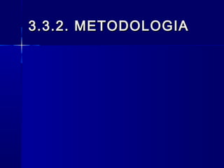 3.3.2. METODOLOGIA
 