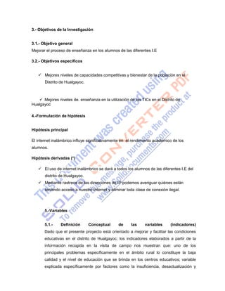 Esquema proyecto tesis 2