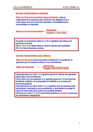 I.E.S LA CREUETA E.O.E-TEMA 11
2
 