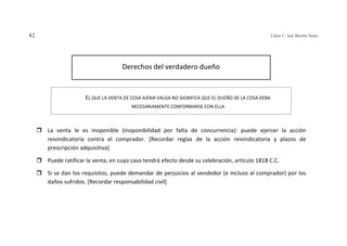 49
Esquemas de Derecho civil de Chile VI: Contratos en particular
Arras de garantía:
El contrato queda sujeto al ‘retracto...