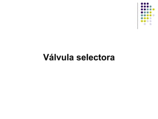 Válvula selectora
 