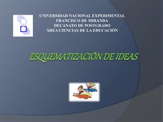 UNIVERSIDAD NACIONAL EXPERIMENTAL
FRANCISCO DE MIRANDA
DECANATO DE POSTGRADO
ÁREA CIENCIAS DE LA EDUCACIÓN
 