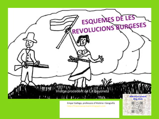 MES DE LES
ESQUE
BURGESES
VOLUCIONS
RE

Imatge procedent de La Bayoneta
Empar Gallego, professora d’Història i Geografia
http://historiaenpresent.blogspot.com

 