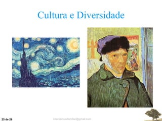 Cultura e Diversidade  de 26 