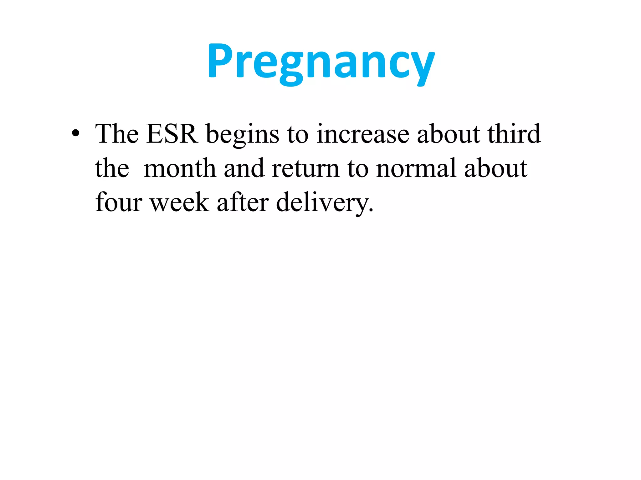 Erythrocyte Sedimentation Rate | PPTX