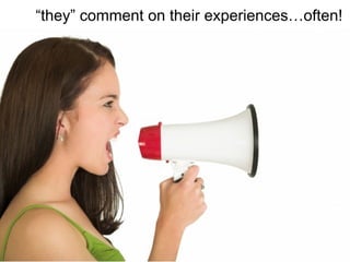 they comment on their experiencesoften!

www.bournemouth.ac.uk

 