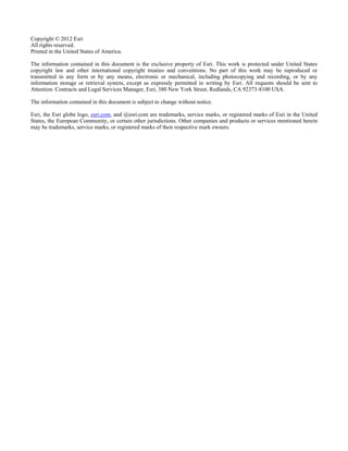 Esri Location Analytics for Business Intelligence | PDF