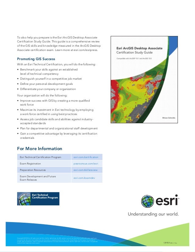 Esri Technical Certification