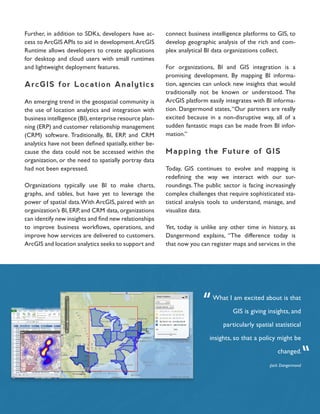 ArcGIS as a Platform | PDF