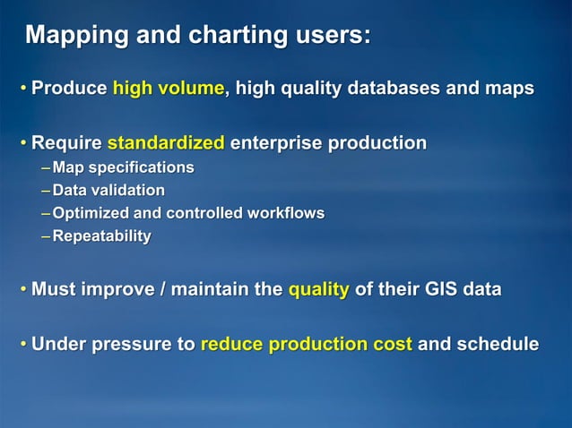 ESRI Mapping & Charting Solution: ArcGIS 10 Production Mapping | PDF