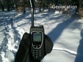 Geolocation
 