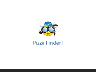 Pizza Finder!
 