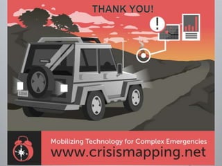 4. ResponseHumanitarian Team – Comprises existing professional humanitarians who liaise between the Task Force and humanitarian organizations. 