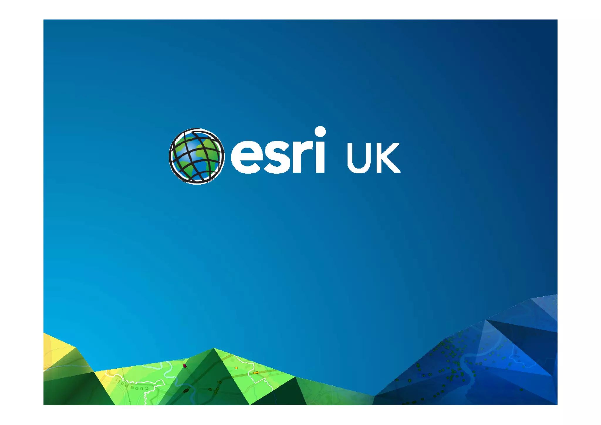 Esriuk_track3_esri spatial analysis presentation