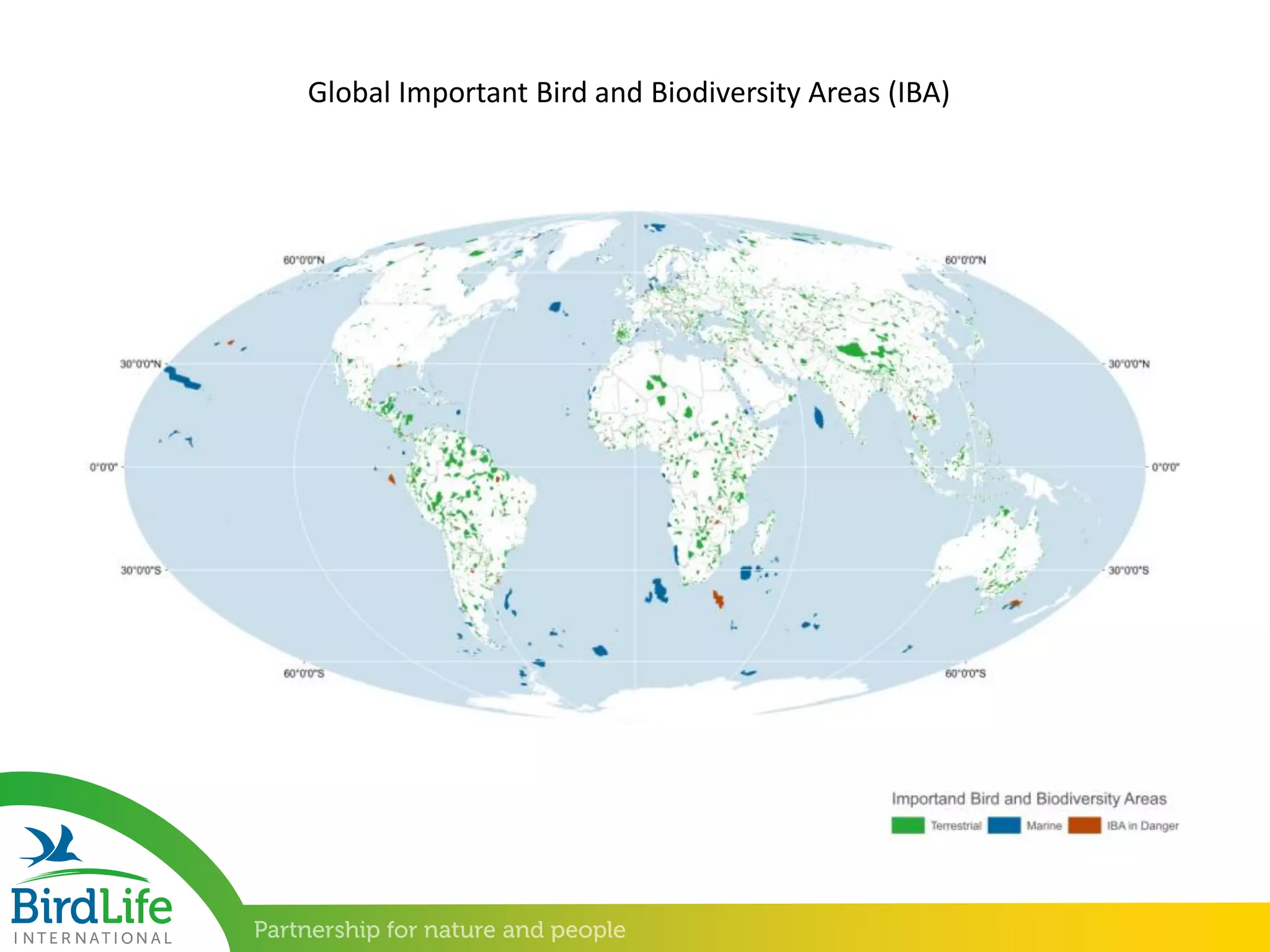 Global Important Bird and Biodiversity Areas (IBA)
 