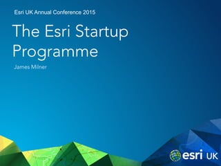 Esri UK Annual Conference 2015
 