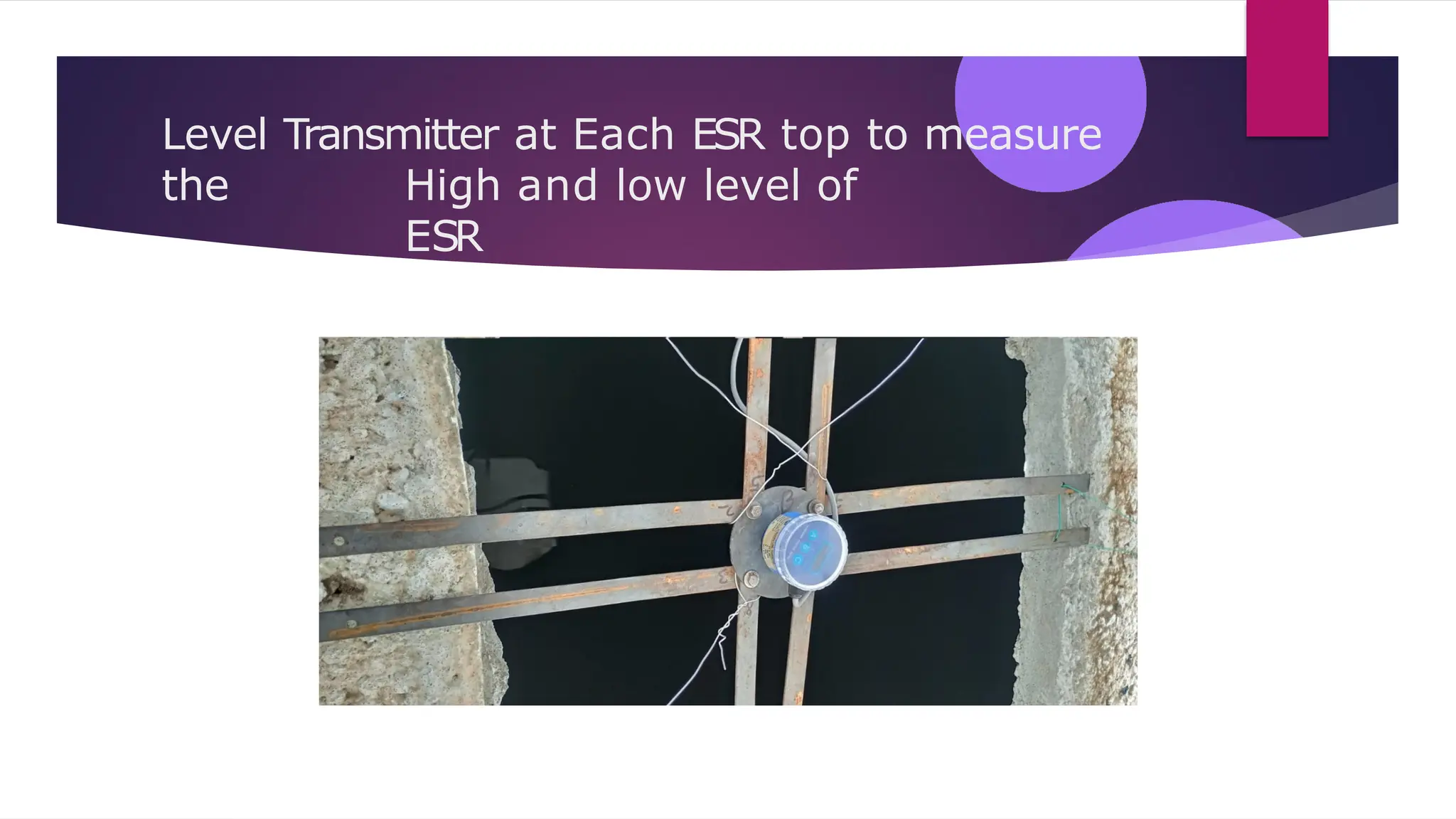 ESR Control System with Flow Meters, SCADA & PLC | PPT