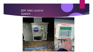 ESR Control System with Flow Meters, SCADA & PLC | PPTX