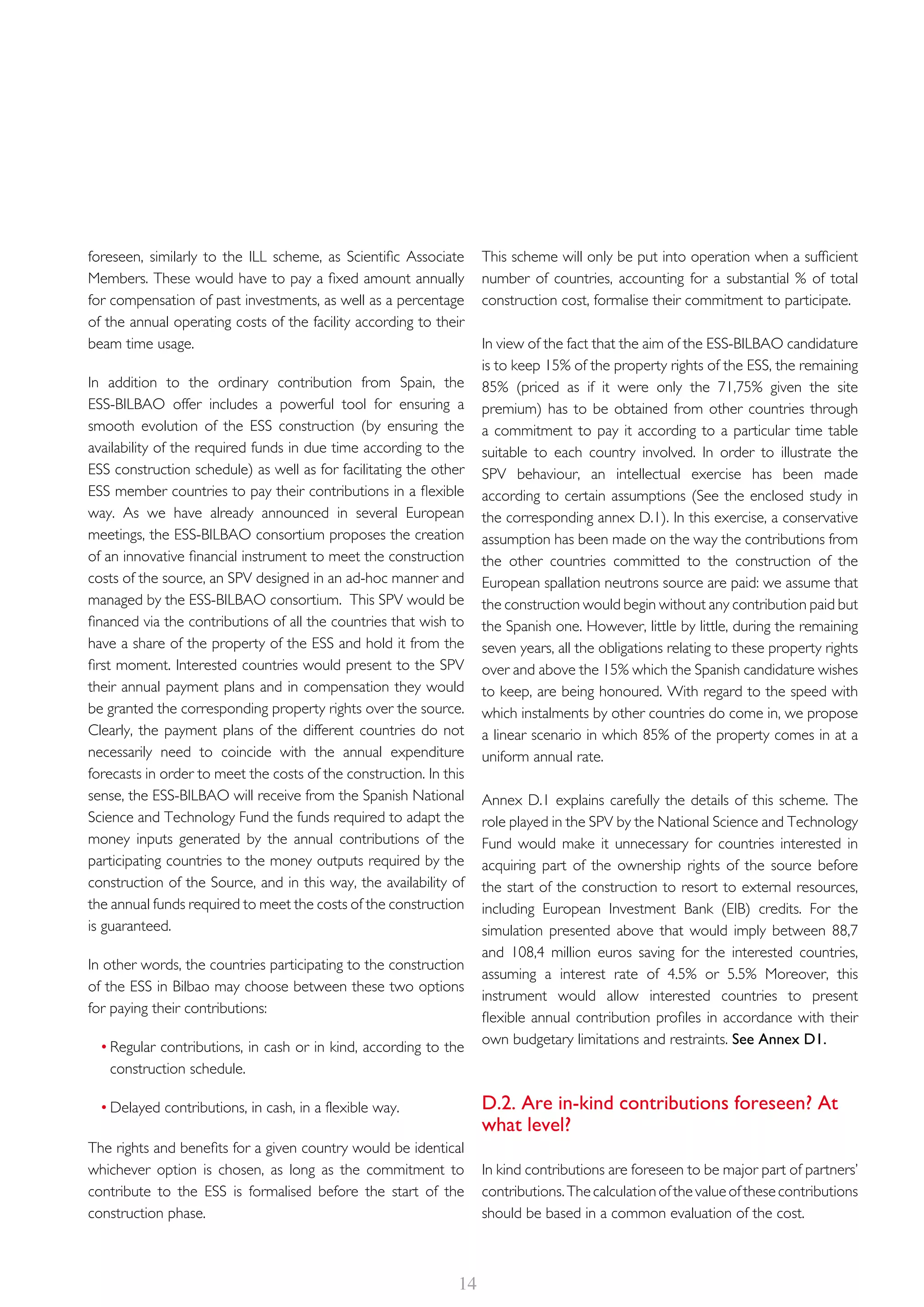 ESS-Bilbao ESFRI Working Group