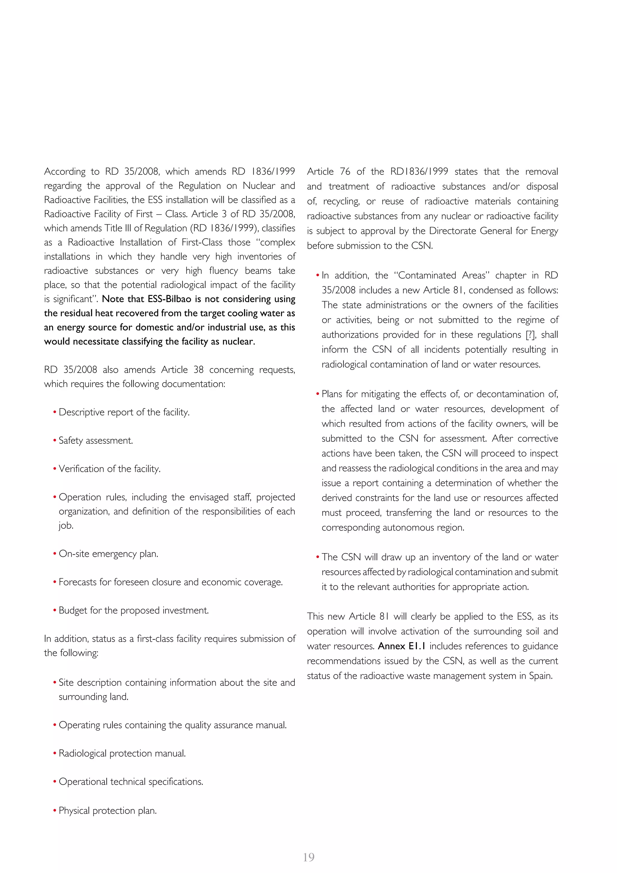 ESS-Bilbao ESFRI Working Group