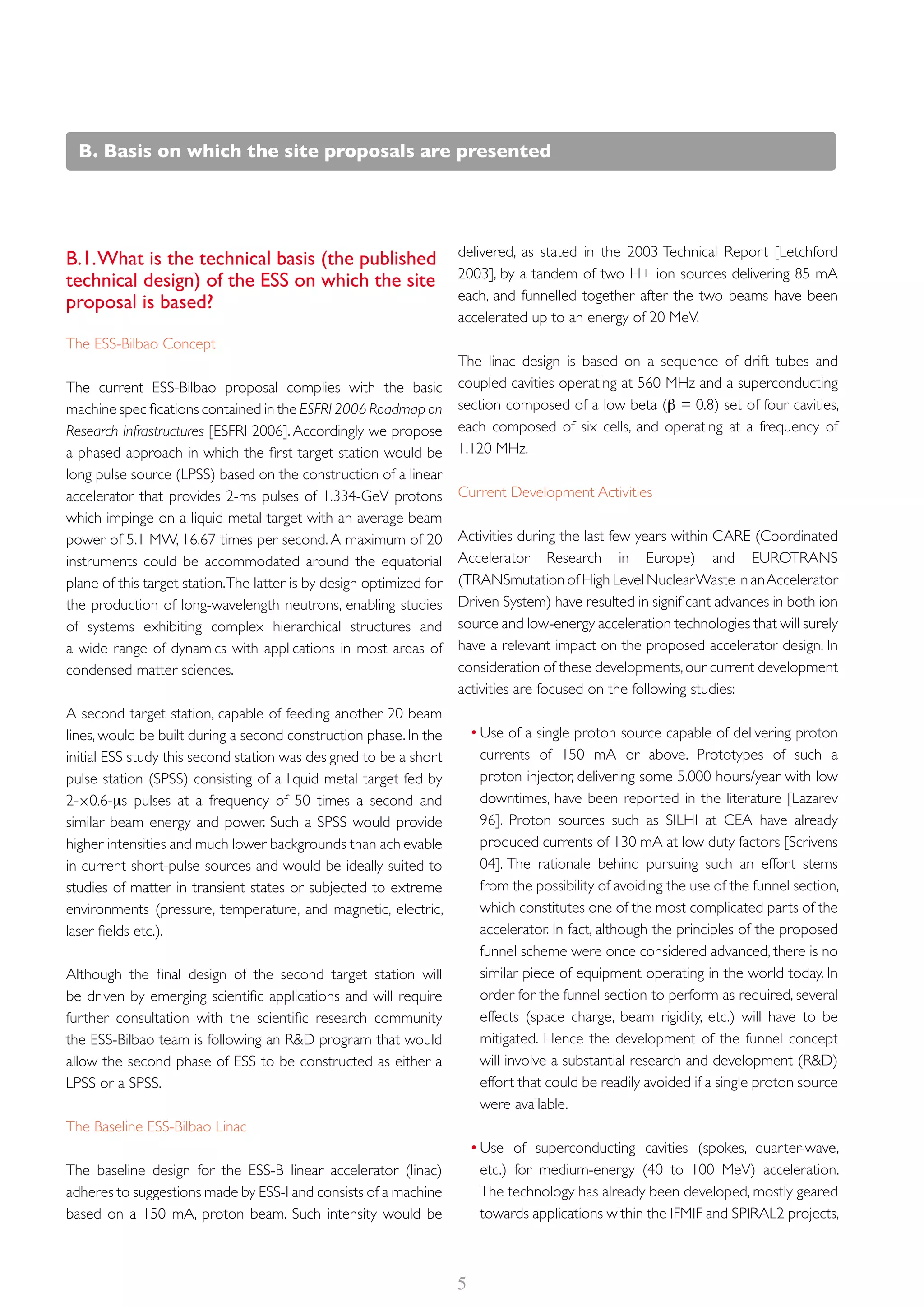 ESS-Bilbao ESFRI Working Group