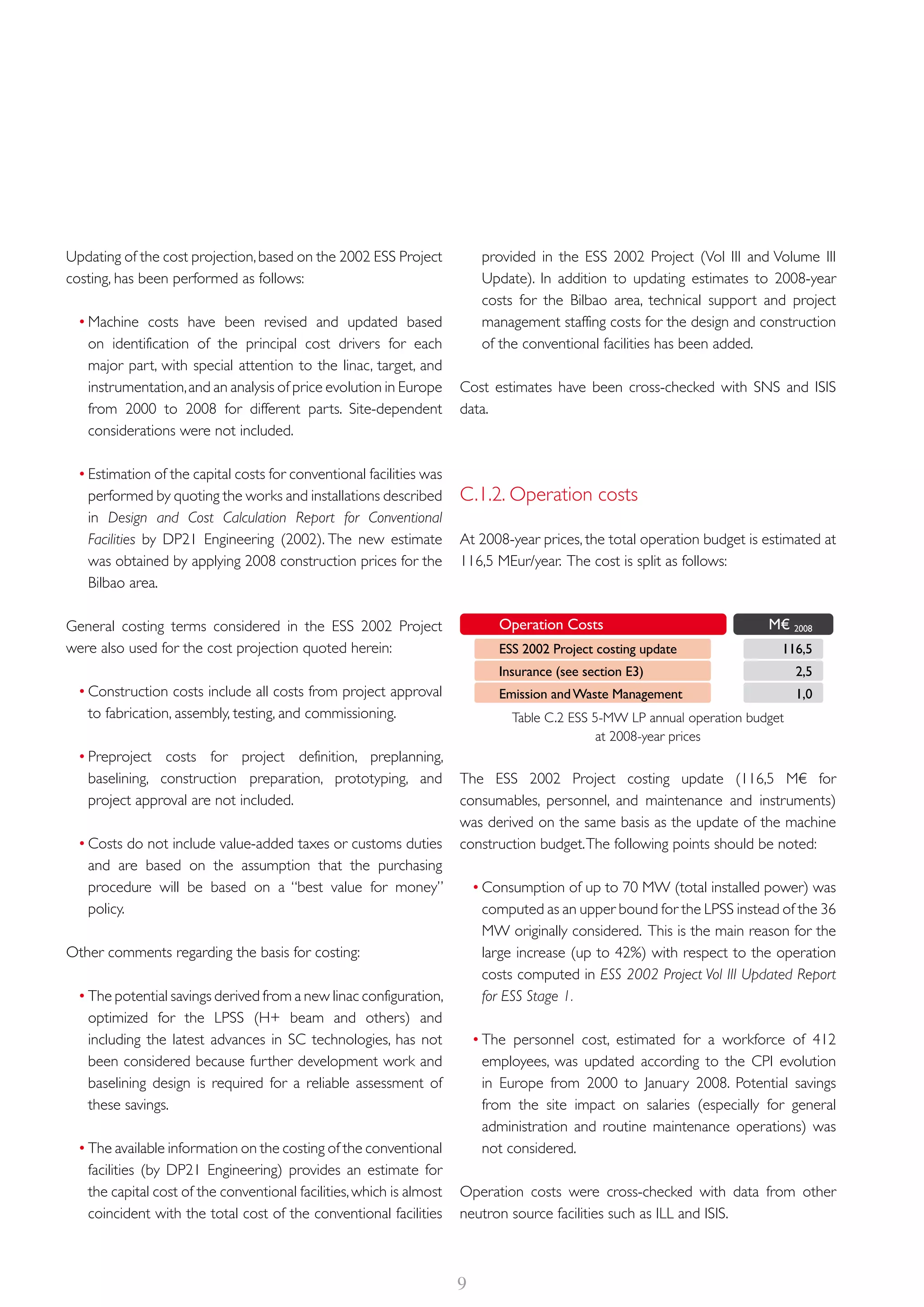 ESS-Bilbao ESFRI Working Group