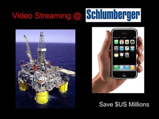 Video Streaming @ Save $US Millions 