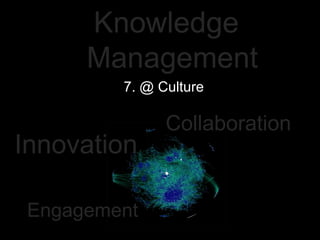 7. @ Culture Knowledge Management Innovation Collaboration Engagement 
