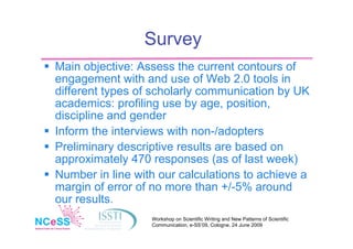 Impact of Web 2.0 on Scholarly Communication