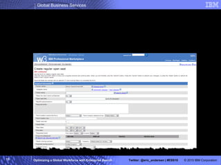 When no resources are found, the requestor can save the search as an “Open Seat” so others can respond 
