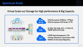 IBM Storage for AI - NVMe & Spectrum Scale 기술을 탑재한 ESS3000 | PDF
