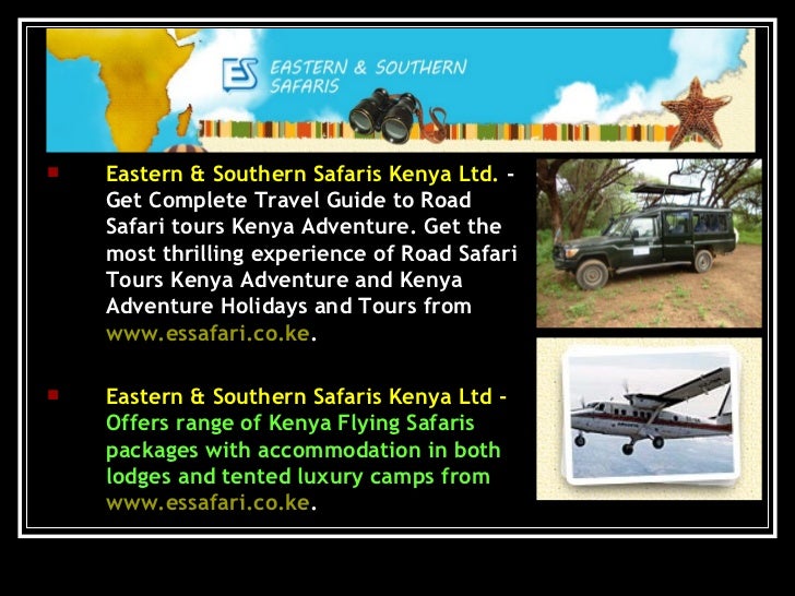 Affordable Tailor made Safari Holidays Kenya, Tailor made Safaris Kenya