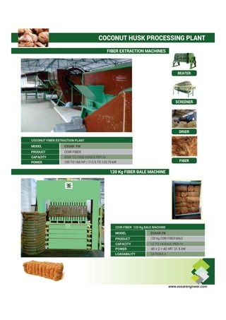 Coir Machine Manufacturer