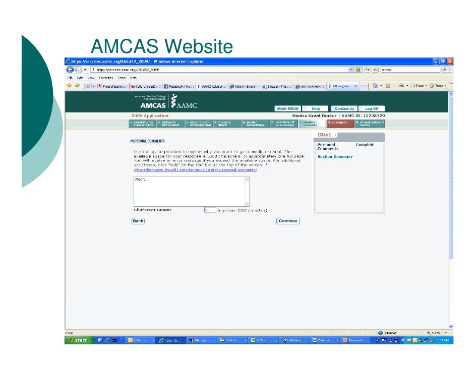Amcas md phd essay