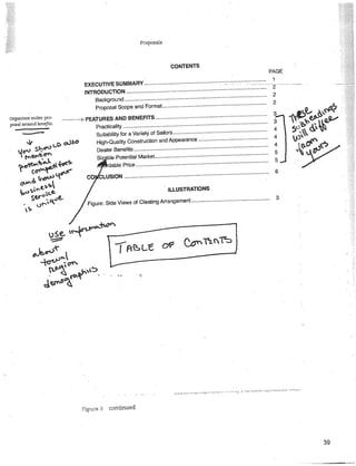 Essay 3 business proposal sample in textbook