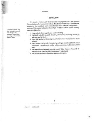 Essay 3 business proposal sample in textbook