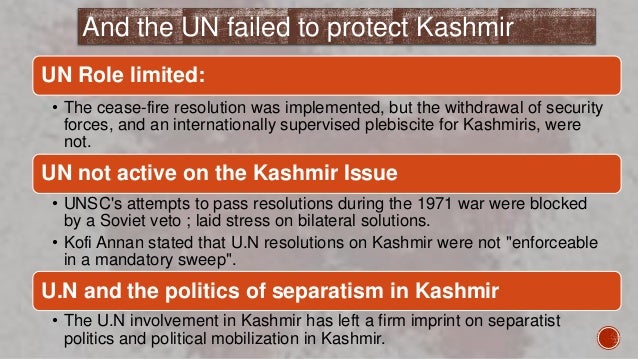 Kashmir issue and role of pakistan essay